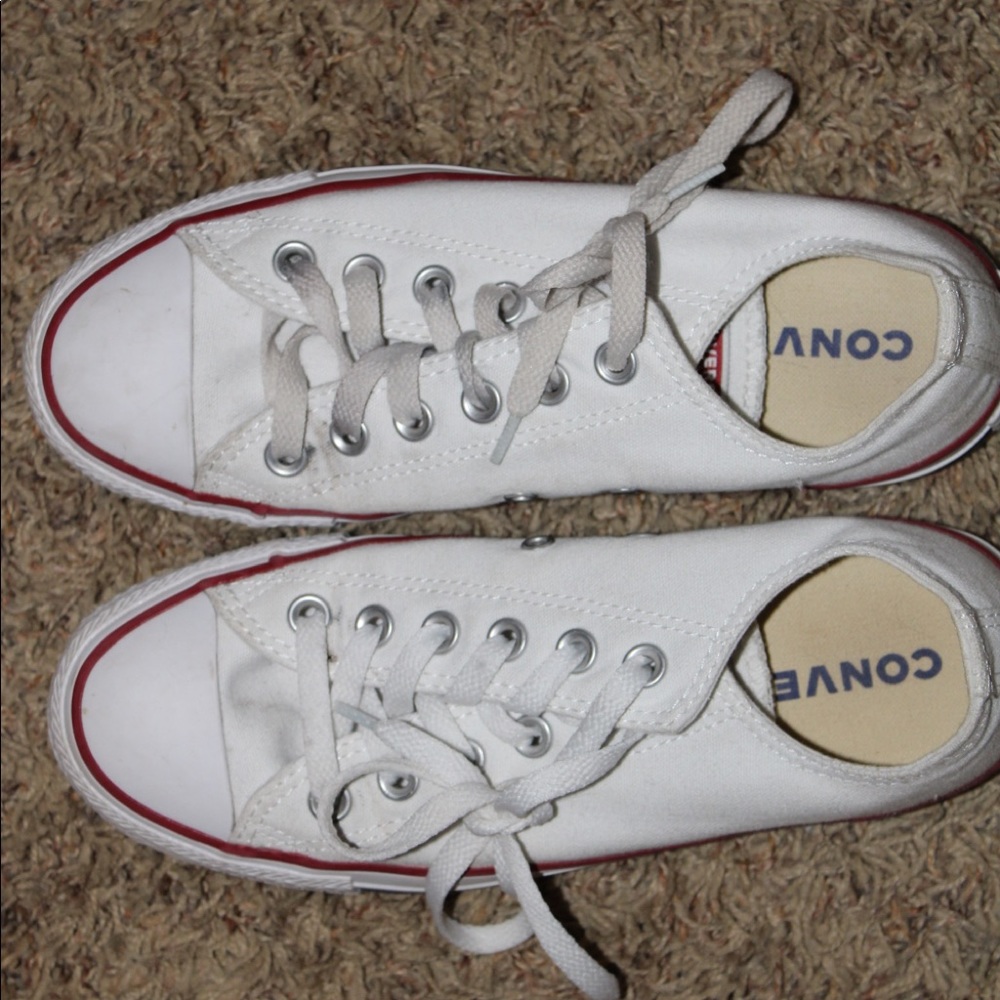 White all star converse